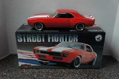 GMP 1/18 Scale G1800311 - 1967 Chevrolet Camaro Street Fighter - Red #0017 - Image 1 of 4