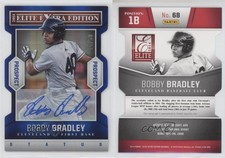2014 Elite Extra Edition Status Blue Die-Cuts Signatures /50 Bobby Bradley Auto