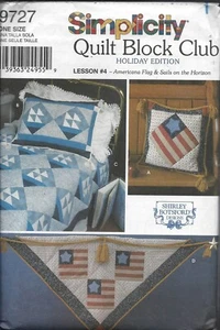 9727 SEMPLICITY ~ QUILT BLOCK CLUB - Bandiera Americana e Vele - Lezione #4 - Foto 1 di 1