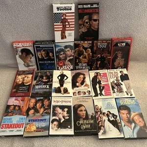 Vintage Lot of 20 VHS Movies 70’s 80’s 90’s 2000’s Comedy Drama Action - Picture 1 of 16
