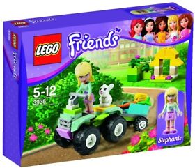 New! Lego Friends 3935 Stephanie's Pet Patrol Quad Bike & Rabbit RETIRED