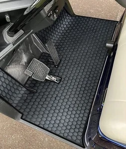 Golf Cart Floor Liner Mat Full Coverage Custom Fit for Yamaha Drive 2 Models ... - Picture 1 of 7