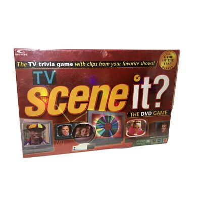 Mattel Scene It? TV Trivia DVD Board Game 2005 - Brand New Sealed  - Image 1 of 4