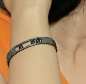 Pflastern Diamant Spinell Armband 925 Silber Armreif Armband für Weihnachten - Bild 1 von 22