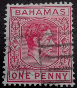 Bahamas: 1938 -1948 King George VI, 1 P. (Collectable Stamp). - Picture 1 of 1