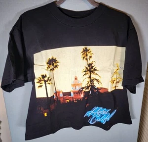 VTG 1994 Eagles Hotel California Hell Freezes Over Concert Tour GIANT Crop Shirt - Picture 1 of 7