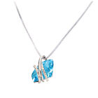 Jewelry Necklaces Blue Gifts Crystal European and American