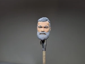 1:12 scale custom painted older Arnold Schwarzenegger, "Dutch" head sculpt - Picture 1 of 9