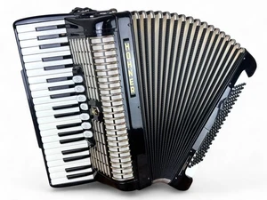 Hohner Verdi III Acordeón 120 Bajo Probado y Afinado Mochila Nueva - Imagen 1 de 8