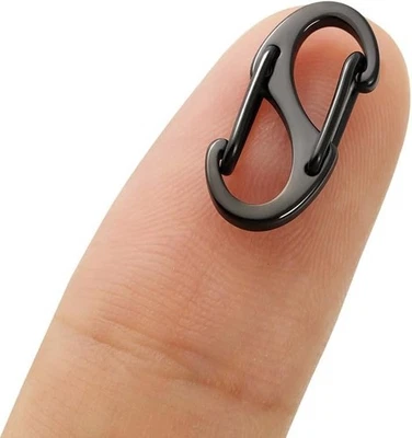 3Pcs Double Lobster Clasp Extender Necklace Connector Bracelet Extension, Double - Image 1 of 4