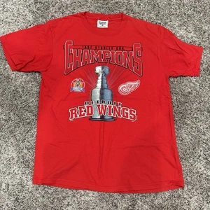 Lee Sport Herren T-Shirt L Detroit Red Wings 1997 Stanley Cup Champs - Bild 1 von 5