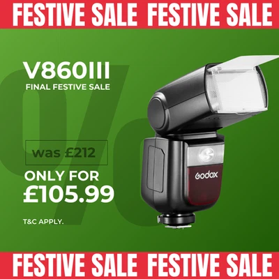 Flash Godox V860III TTL | Distribuidor Oficial Reino Unido + Garantía