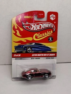 Hot Wheels Classics Series 5 Aston Martin DB4 GT Zagato 23/30 Red - Image 1 of 4
