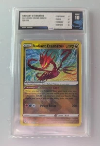 Pokémon TCG Radiant Eternatus 105/159 Holo Graded Bravo 10 - Bild 1 von 6