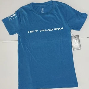 1st Phorm Damen T-Shirt Blau Gr. XS - Neu - Bild 1 von 3