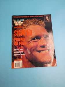 VINTAGE WWF MAGAZINE/DECEMBER 1996/SYCHO SiD - Picture 1 of 4
