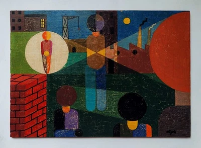 Heinrich Hoerle Franz Wilhelm Seiwert Lissitzky Ernst   Malevich Dada Bauhaus - Bild 1 von 4