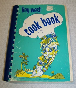 Key West Cook Book 1949 1st Edition Key West Woman’s Club Handwritten Recipes - Picture 1 of 11