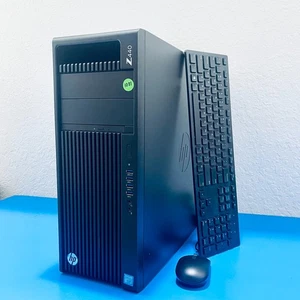 HP Z440 Workstation 18-C E5-2697v4 2.30Ghz 32GB NEW 1TB SSD 4GB NVidia GPU W11P - Picture 1 of 10