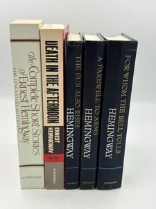 Ernest Hemingway Book Lot of 5 Vintage Books - Imagen 1 de 24