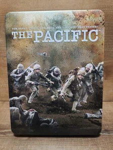 The Pacific (6-Disc Set) Metal Tin 10 Part HBO Mini Series Box - Imagen 1 de 4