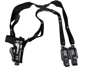 Kahr K Leather Gun Holster Right Hand Shoulder Rig Vertical - Picture 1 of 1