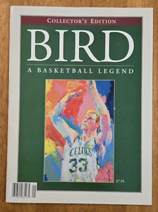 Larry Bird A Basketball Legend 1993 rivista commemorativa Boston Celtics - Foto 1 di 7