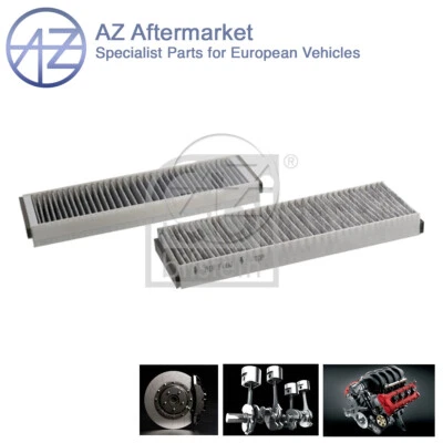 Fits Audi A6 2004-2011 AZ Cabin Filter Set 4F0898438C - Image 1 of 2