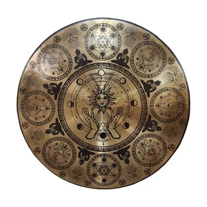 Gong, Tibetan Handmade, Chau Gong, Tam-tam Gong, Nepali Gong-50 cm large gong - Picture 1 of 4
