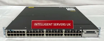 Cisco Catalyst WS-C3750X-48P-L 48 x 10/100/1000 Ethernet PoE+ ports LAN Base - Image 1 of 2