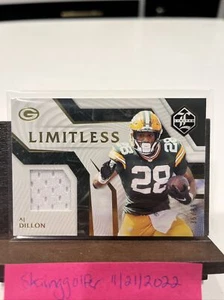 2021 Panini Limited Aj Dillon /99 - Green Bay Packers #LM-AJD Limitless - Picture 1 of 2