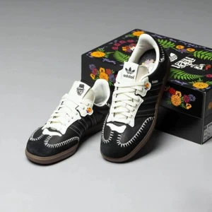 adidas Samba OG 'Día de Muertos Pack - Black' JI3932 - Picture 1 of 16