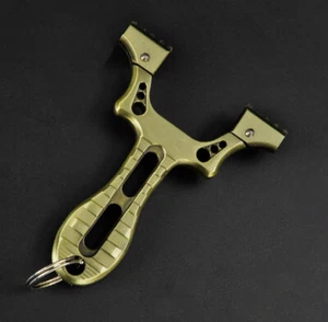 Fionda da caccia tradizionale catapulta tiro con l'arco fascia gomma tiro con l'arco - Foto 1 di 8