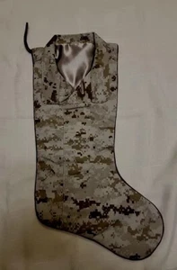 Vintage Marines Weihnachten Urlaub Strumpf Militär - Bild 1 von 4