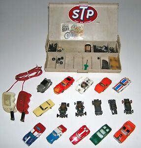 LARGE LOT ~ Vintage TYCOPRO Slot Cars, Bodies, Chassis, Tires, Aurora Racing Oil