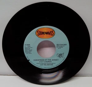 Loy Blanton: Christmas At The Jersey Lily Lounge / Ghost Story 7'' 45 RPM - Picture 1 of 2