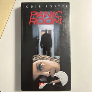Panic Room (VHS, 2002) Sticker On Box. See Pic - Imagen 1 de 3
