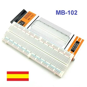 Protoboard MB-102 Placa prototipo MB102 PCB 830 puntos proyectos electronicos - Imagen 1 de 1