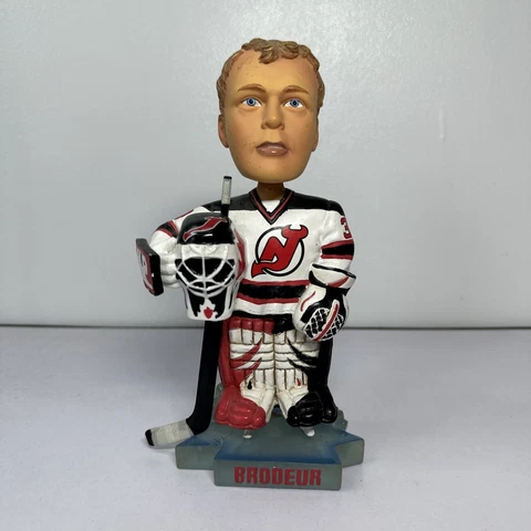 Martin Brodeur New Jersey Devils NHL Hockey Forever Collectibles Bobblehead Cover