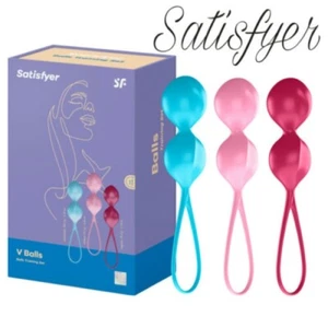 Satisfyer V Love Balls 3 Gewicht Kegel Training Set Orgasmus Beckenboden Training - Bild 1 von 6