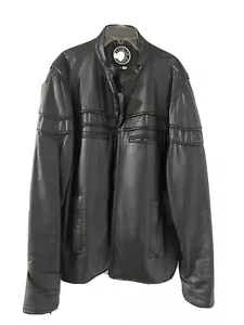 ledermantel biker mit harley davidson patch - Bild 1 von 4