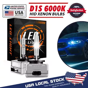 Front Stock HID Headlight Bulbs for Cadillac Escalade 2007-2014 Hi-Low Beam - Foto 1 di 13