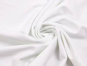 BADEBEKLEIDUNG Matt Stoff Bademodenstoff Badelycra Lycra WEIß EUR 14,98/m - Bild 1 von 1