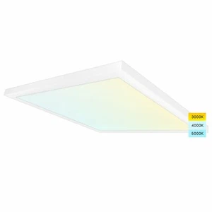 Luxrite 2x2 FT Surface Mount LED Flat Panel Light 3 Color Selectable 3000K-5000K - Picture 1 of 7