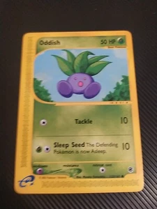 Oddish - 122/165 - Expedition Base Set E-Series TCG - Pokemon Card NM/LP - Picture 1 of 2