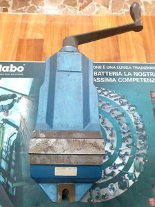 MORSA A MACCHINA IN GHISA SFEROIDALE CON BASE GIREVOLE SOGIMUT 323-160 UTENSILI - Foto 1 di 7