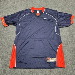 Nike Iowa State Cyclones Jersey Mens Medium Blue Orange Mesh Football Y2K - Picture 1 of 6