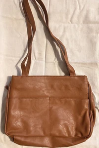 Purse PU Soft Leather Crossbody or Shoulder Handbag Multi Pocket Messenger Purse - Picture 1 of 4