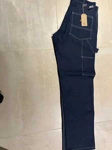 Denim Raw, Malerhose, New Old Stock, Hergestellt in den USA, 100 % Baumwolle, 36 x 302 Stan Ray - Bild 1 von 5