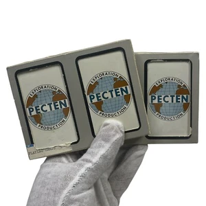 Vintage Exploration PECTEN Production Playing Cards Collectible (4 Decks) Rare! - Picture 1 of 6